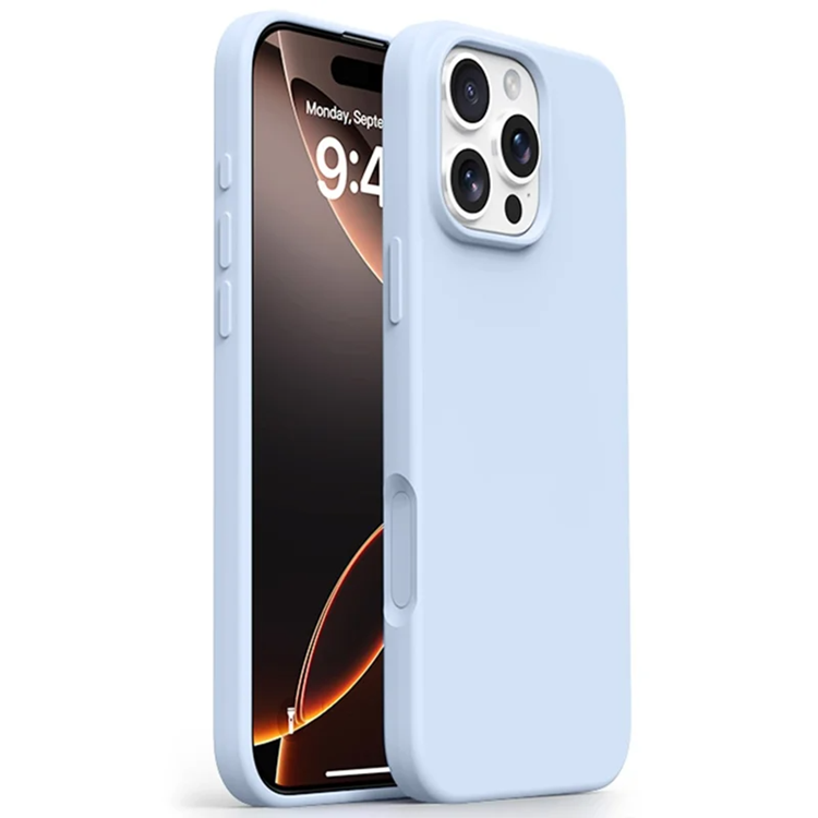 iPhone 16 Pro Mobilskal Ultra Thin Silikon - Cloud Blå | 2353 | AlltMobil