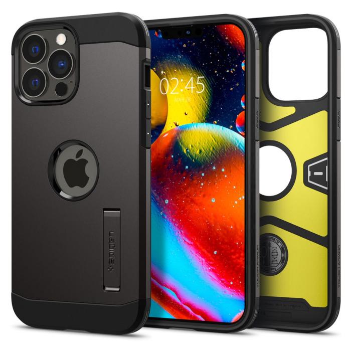 UTGATT1 - Spigen Tough Armor iPhone 13 Pro Max - Gunmetal