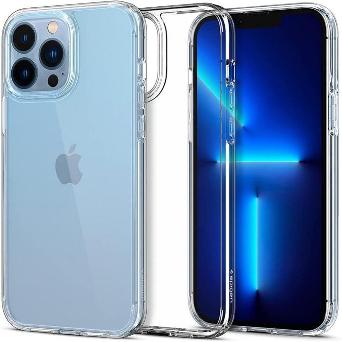 Spigen - Spigen Ultra Hybrid Mobilskal iPhone 13 Pro Max - Crystal Clear