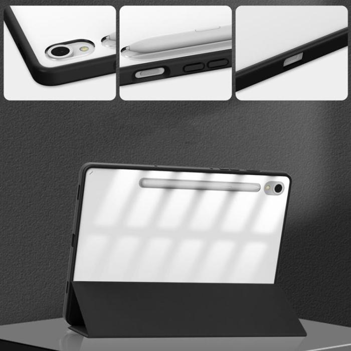 Tech-Protect - Tech-Protect Galaxy Tab S9 Fodral Hybrid - Svart