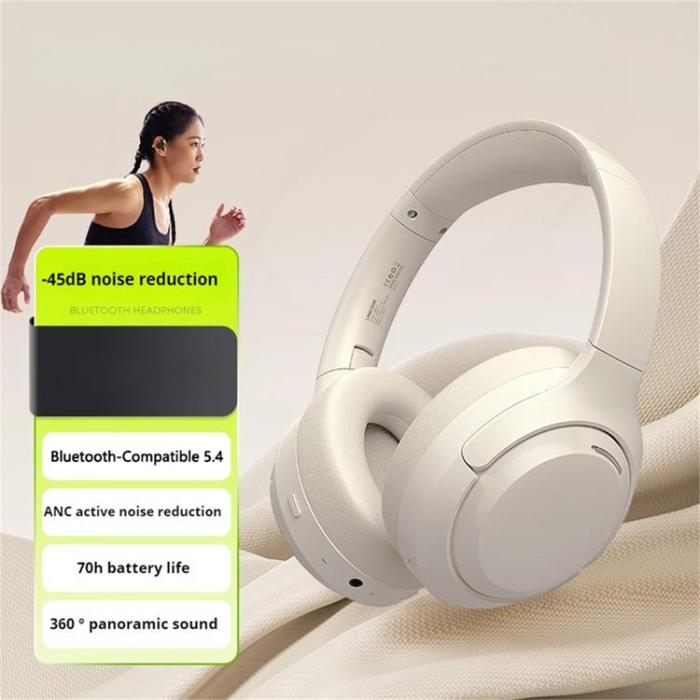 Langsdom - LANGSDOM Over-Ear Trådlösa Hörlurar ANC HBN07