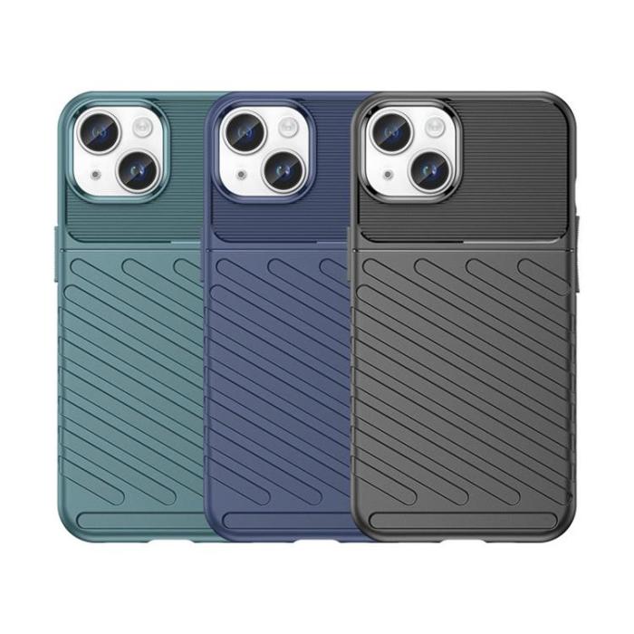 OEM - iPhone 15 Mobilskal Thunder Armored - Svart