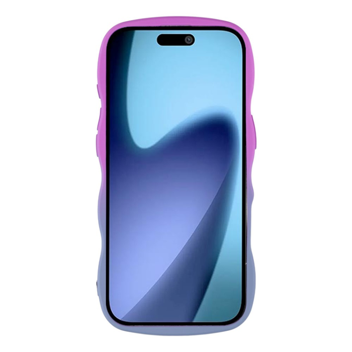 A-One Brand - iPhone Air Mobiskal Gradient Color TPU - Lila + Lavendelgrå