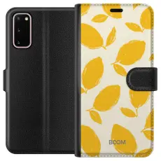 Gustaf - Pl&aring;nboksfodral till Samsung Galaxy S20 med Lemon Breeze