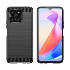 OEM - Huawei Honor X6a Mobilskal Carbon - Svart