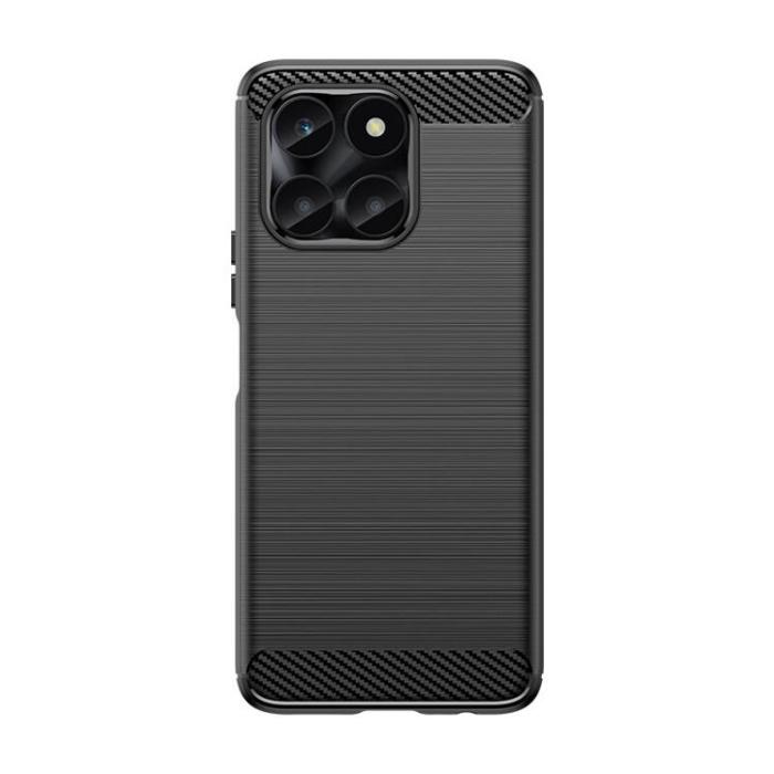 OEM - Huawei Honor X6a Mobilskal Carbon - Svart