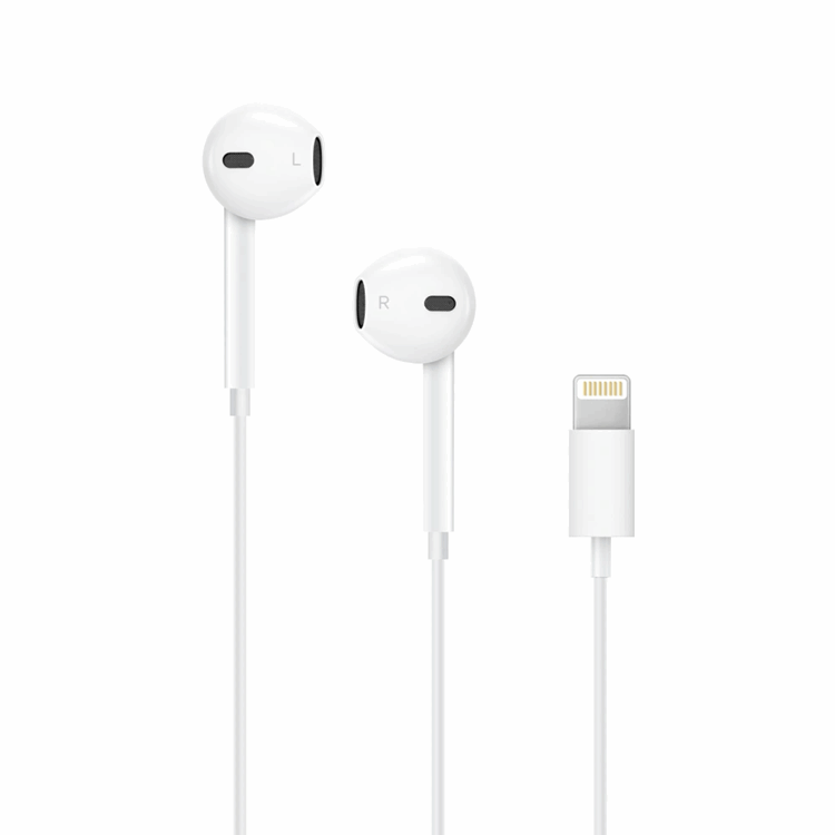 Tech-Protect In-Ear Lightning Hörlurar Ultraboost - Vit | 505771 | AlltMobil