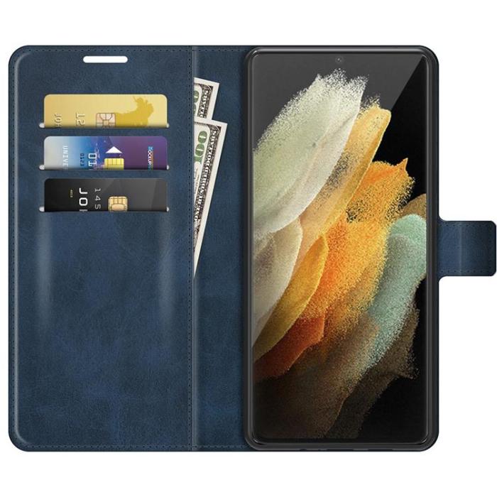 OEM - Flip Folio Fodral Galaxy S22 Plus - Blå