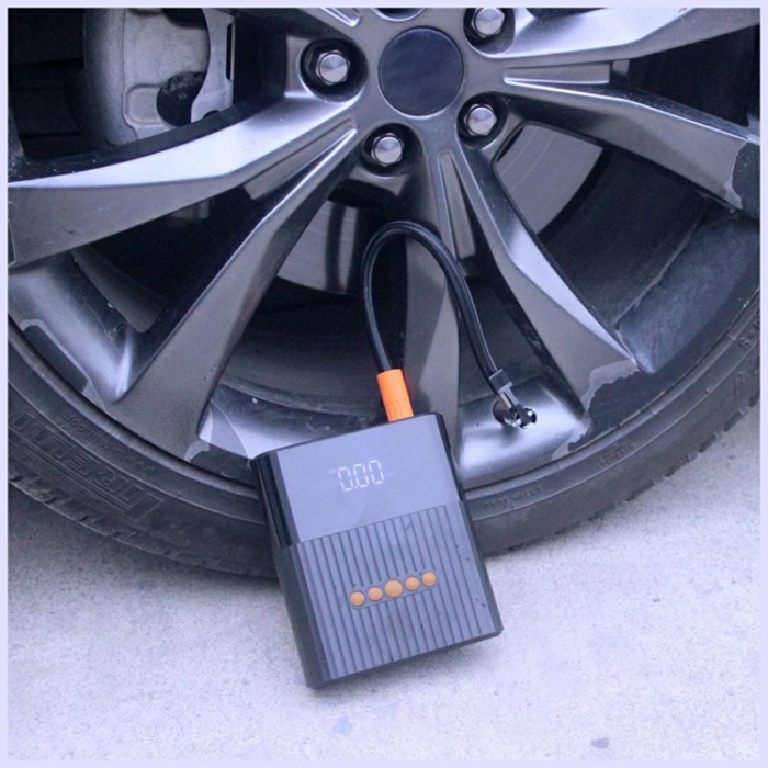 4smarts - 4smarts Starthjälp Powerbank 8800mAh med kompressor PitStop - Svart