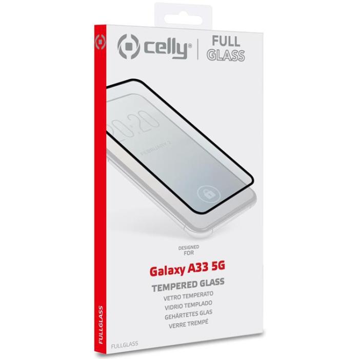 Celly - Celly Galaxy A33 5G Härdat glas Skärmskydd
