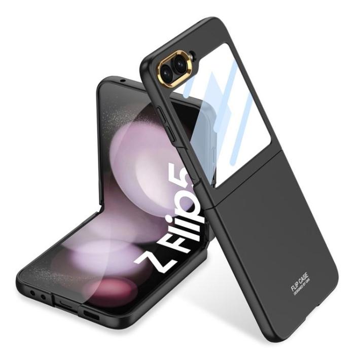 GKK - GKK Galaxy Z Flip 5 Mobilskal Shockproof - Svart
