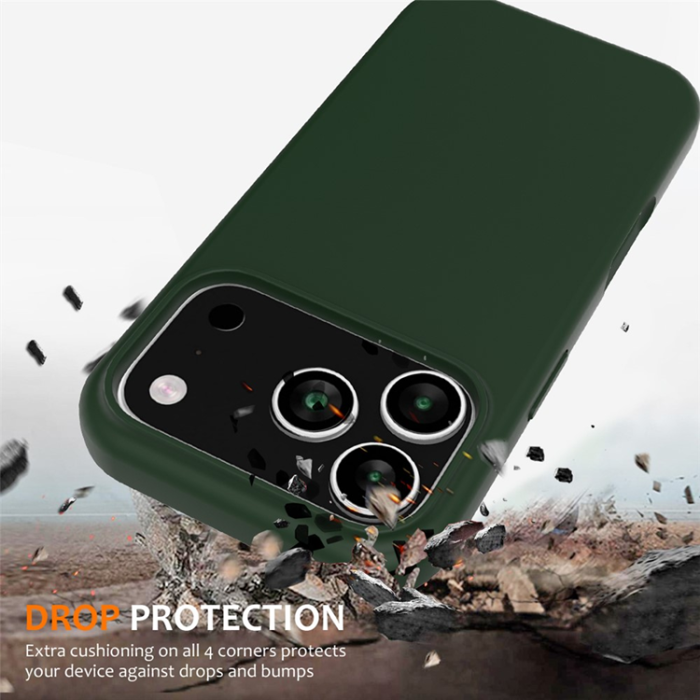 A-One Brand - iPhone 17 Pro Max Mobilskal MagSafe Silikon Anti-Drop