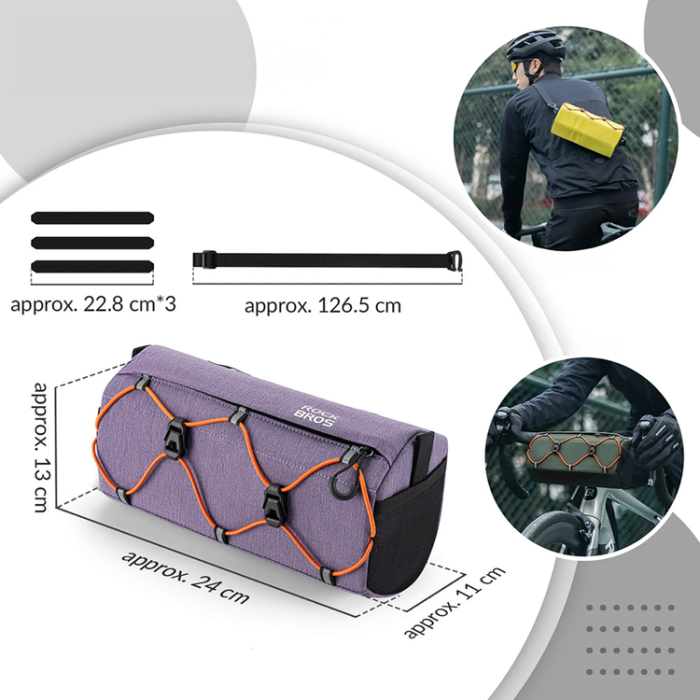 Rockbros - Rockbros Cykelväska för Styren 2.2L - Lila