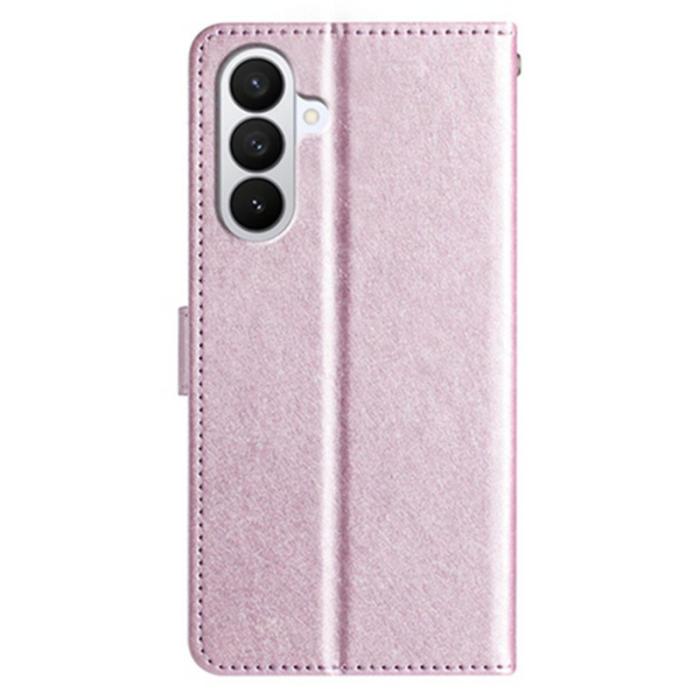 OEM - Samsung Galaxy A57 Plånboksfodral Konstläder Magnetisk Stängning - Lila