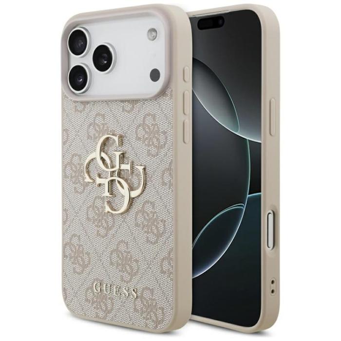 Guess - Guess iPhone 17 Pro Max Mobilskal 4G Big Logo - Rosa