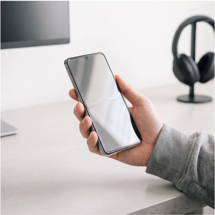 Tech-Protect - Tech-Protect Easy Set 4-i-1 Härdat Glas Skärmskydd För Galaxy Z Flip 7/8