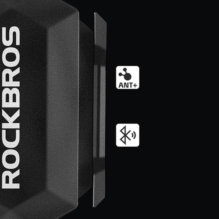 Rockbros - Rockbros 2-i-1 ANT+ och Bluetooth Hastighets- eller Kadenssensor - Svart