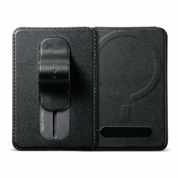 Ringke - Ringke Magsafe Universal Magnetisk Korthållare Slide Grip - Svart