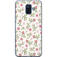 Gustaf - Mobilskal till Samsung Galaxy A6 (2018) med Blommigt