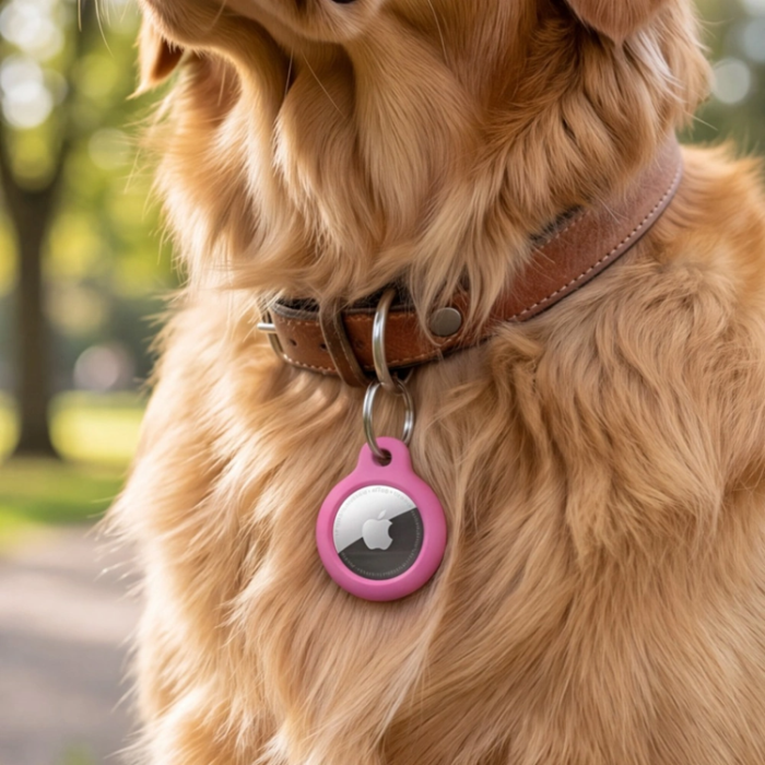Tech-Protect - Tech-Protect Skal För Airtag 1/2 Rough - Rosa
