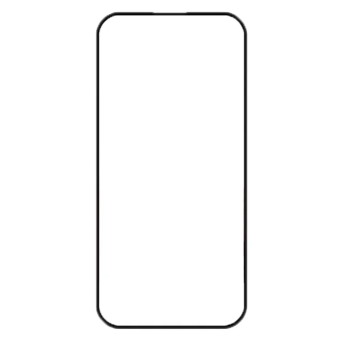 OEM - iPhone 16 Plastfilm Skärmskydd 5D Full Glue Ceramic - Svart