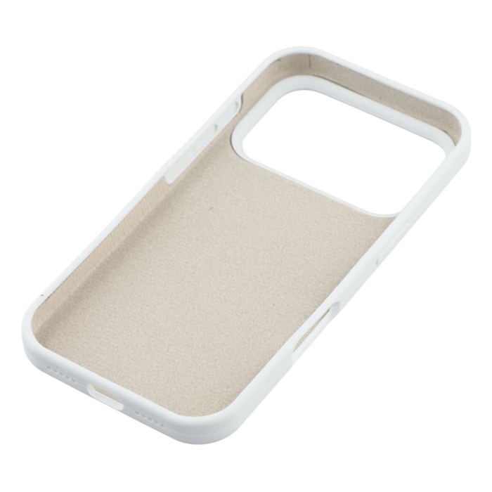 A-One Brand - iPhone 17 Pro Max Mobilskal Solid Silikon Shockproof - Vit