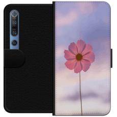 iSecrets - Pl&aring;nboksfodral till Xiaomi Mi 10 Pro 5G med Rosa blomma