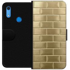 iSecrets - Plånboksfodral till Huawei Y6s (2019) med Gyllene Murstenar