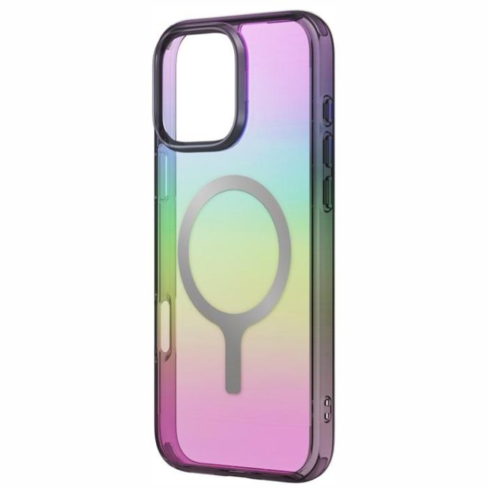 UNIQ - UNIQ iPhone 16 Pro Mobilskal MagSafe Iridescia - Midnatt