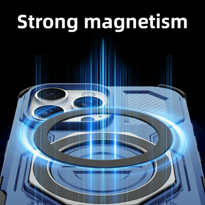 OEM - Mobilskal till iPhone 16 Pro Max Plast Shockproof - Grå