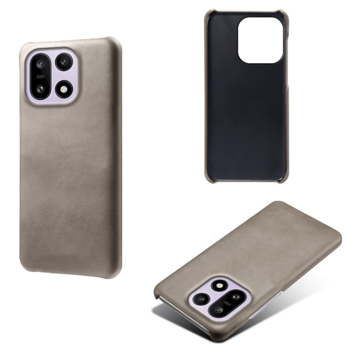 A-One Brand - OnePlus 15 5G Mobilskal Calf Texture PU Läder - Grå