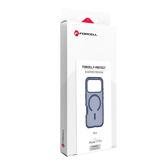 Forcell - Forcell Mobilskal Magsafe För iPhone 17 Pro BumperX - Marinblå