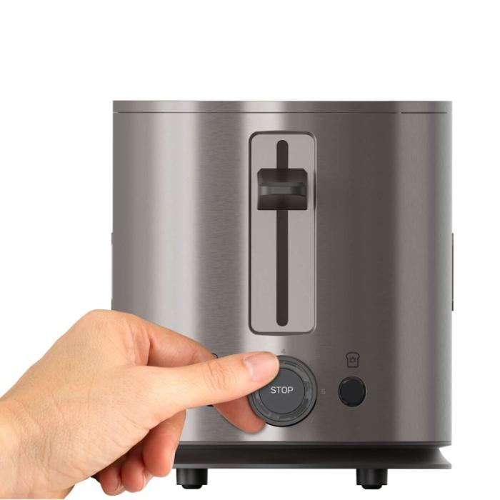 BLACK+DECK - BLACK+DECK Brödrost Toaster 2-Slots 900W Inox