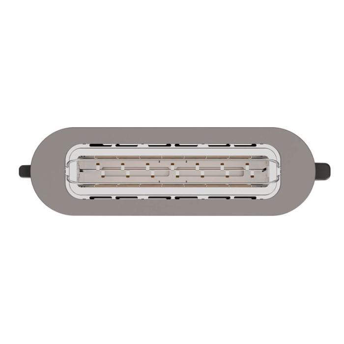 BLACK+DECK - BLACK+DECK Brödrost Toaster Långt Fack 1000W Inox