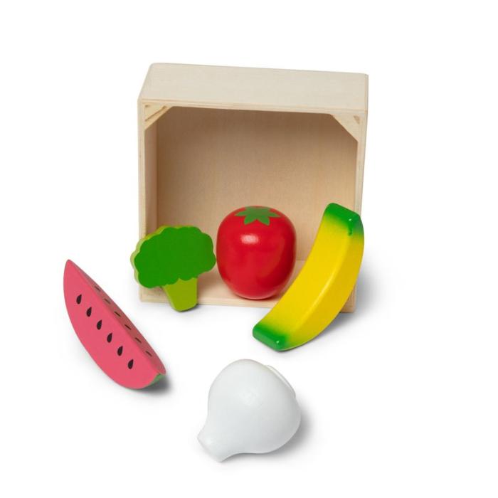 MND - MND Träleksak Wooden Food Groups Play Set - Produce