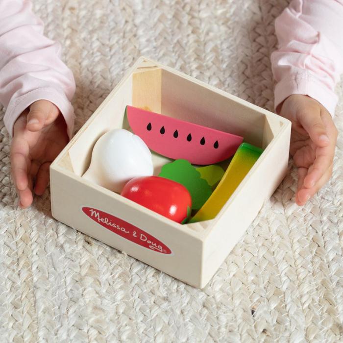 MND - MND Träleksak Wooden Food Groups Play Set - Produce
