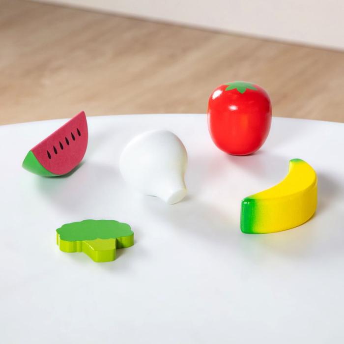 MND - MND Träleksak Wooden Food Groups Play Set - Produce