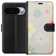 iSecrets - Plånboksfodral till Google Pixel 10 Pro med fejdande blommor