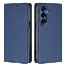 OEM - Pl&aring;nboksfodral f&ouml;r Samsung Galaxy S26 Plus Konstl&auml;der RFID - M&ouml;rkbl&aring;