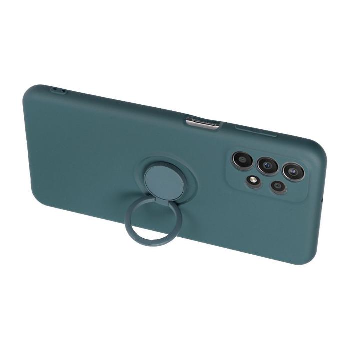 OEM - SILIKON RING skal för Samsung Galaxy A23 5G grön