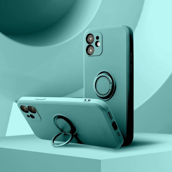 OEM - SILIKON RING skal för Samsung Galaxy A23 5G grön