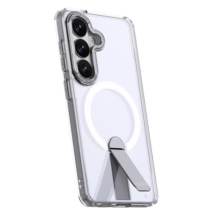 OEM - Mobilskal för Samsung Galaxy S26 Magnetiskt Kickstand TPU - Transparent