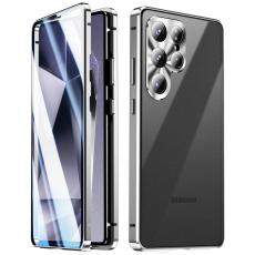 OEM - Mobilskal f&ouml;r Samsung Galaxy S26 Ultra Dubbel Sidor H&auml;rdat Glas Magnetisk