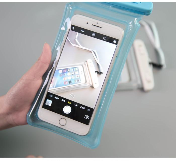 OEM - Flytande Vattentätt universalt mobilfodral - Vit