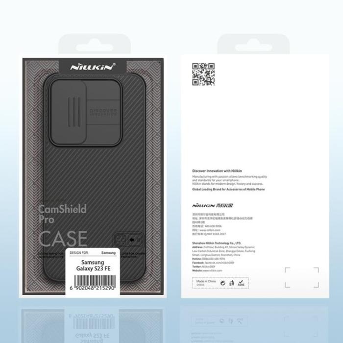 Nillkin - Nillkin Galaxy S23 FE Mobilskal Camshield Pro - Svart