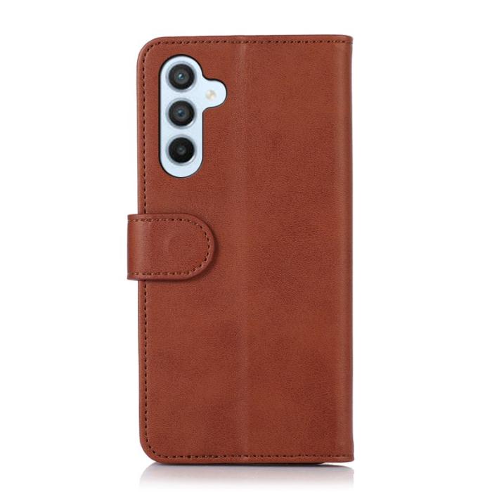 OEM - Samsung Galaxy A37 Plånboksfodral Konstläder Med Ställning - Brun