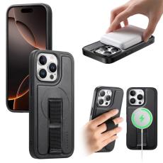 CASENEO - CASENEO iPhone 14 Pro Fodral KonstL&auml;der - Svart