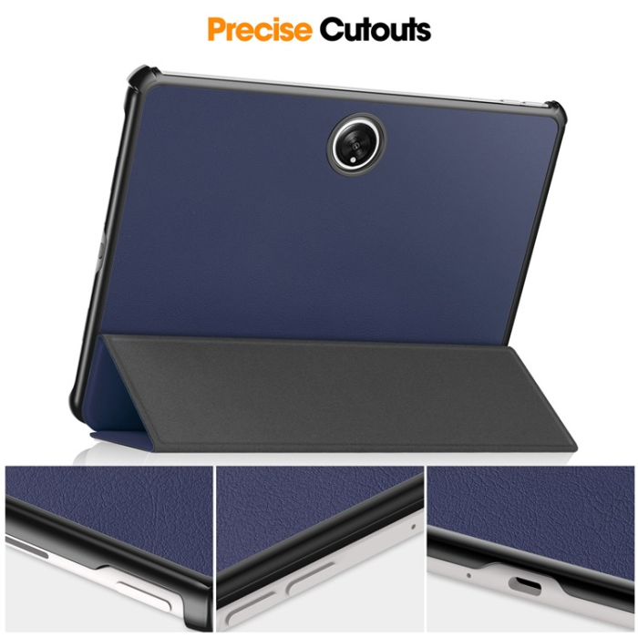 A-One Brand - OnePlus Pad Fodral Smart Tri-Fold Stand PU-Läder - Blå