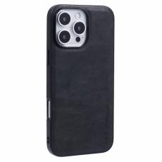 X-Level - X-LEVEL Bojue-3 Mobilskal till iPhone 16 Pro Max i L&auml;der Svart