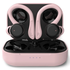 A-One Brand - Vattentäta Bluetooth In-Ear SportHörlurar IPX6 T40 - Rosa